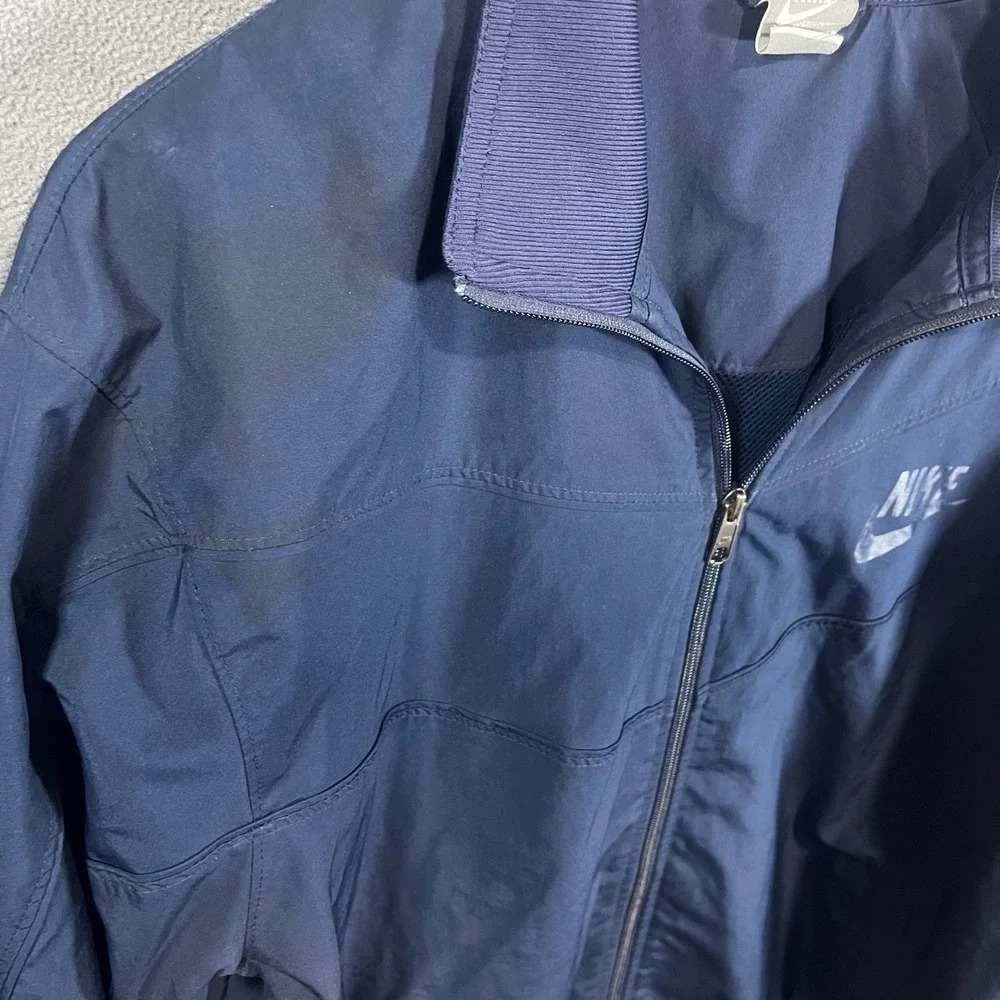 Nike Sportswear Mens 2009 MLB All-Star Game Windbreaker Jacket Navy Blue Large
